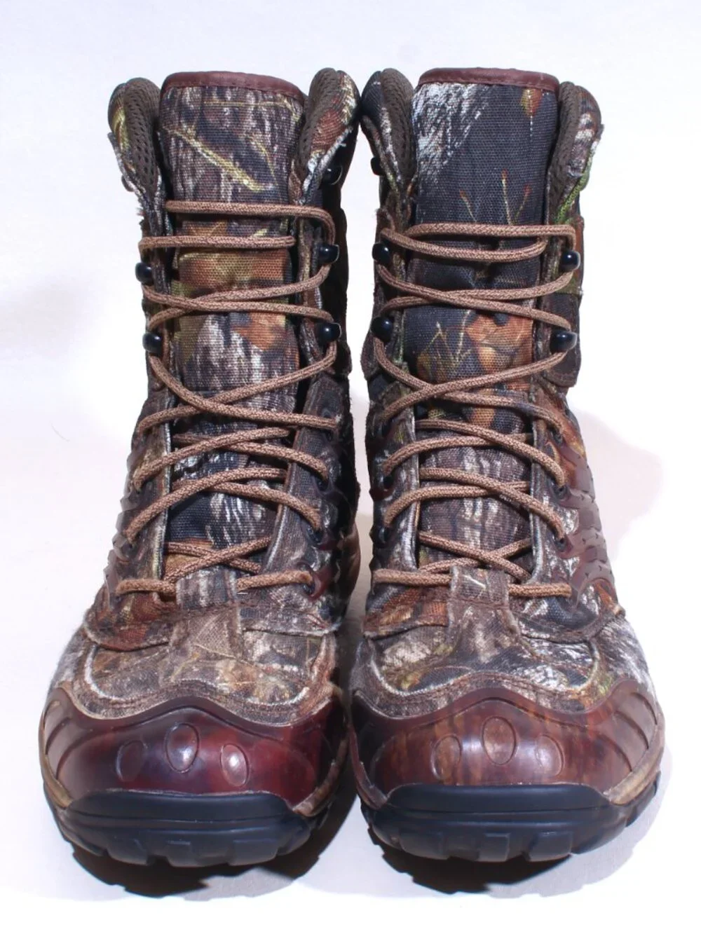 Mens Cabelas Hunting Boots Size 8.5 Ultra Dry-Plus Insulated Camo Hiking Boot